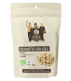 Cacahuètes grillées SANS SEL 200 g