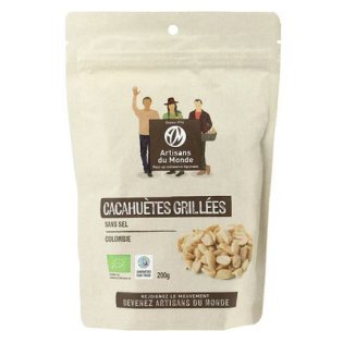 Cacahuètes grillées SANS SEL