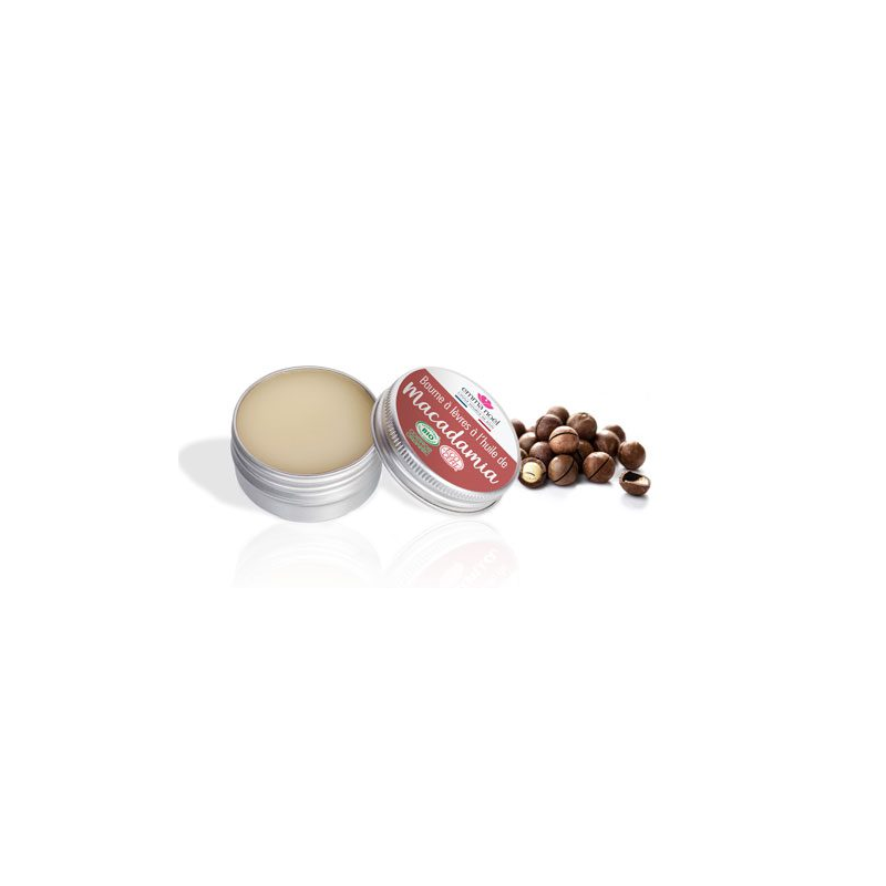 Baume à lèvres à l'huile de Macadamia bio