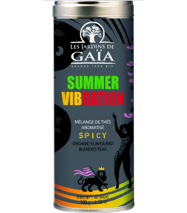 PROMO - Thés vert et noir aromatisé spicy - summer vibration