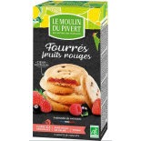 Biscuits Fourrés Fruits Rouges bio & vegan