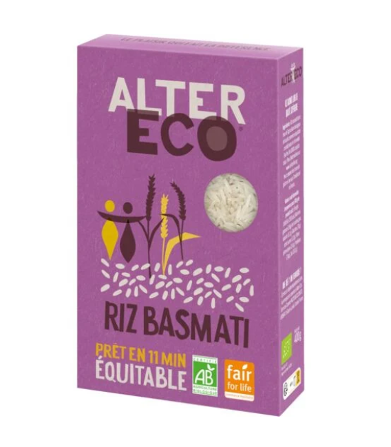 Riz Basmati bio et équitable