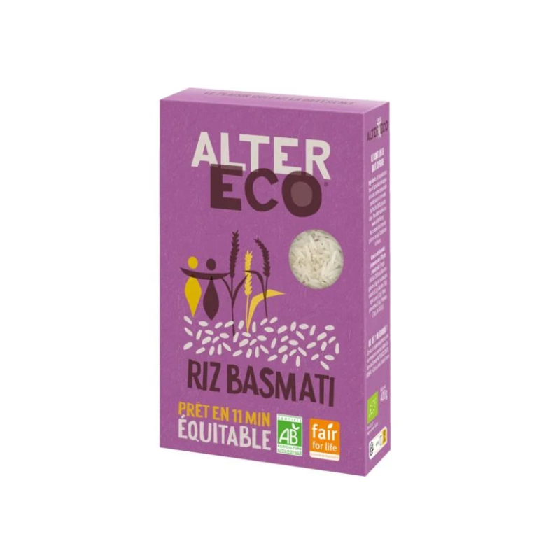 Riz Basmati bio et équitable