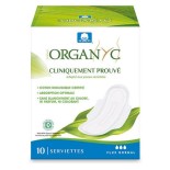 Serviettes ultra fine avec coton biologique