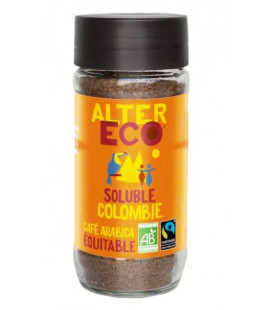 Café Soluble Colombie Pur bio et équitable