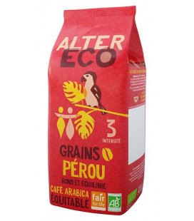 Café PEROU en grain bio et équitable 500 g