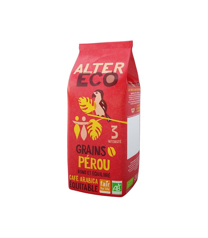 Café Équateur GRAINS bio & équitable (Terroir de Loja) - 1 kg