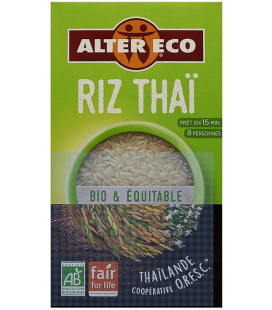 Riz Thaï (variété Hom Mali) riz blanc bio et équitable