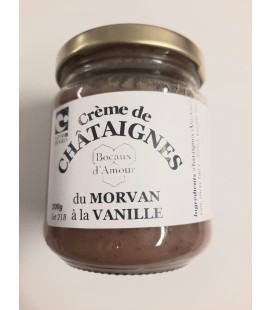 Crème de châtaignes du Morvan à la vanille