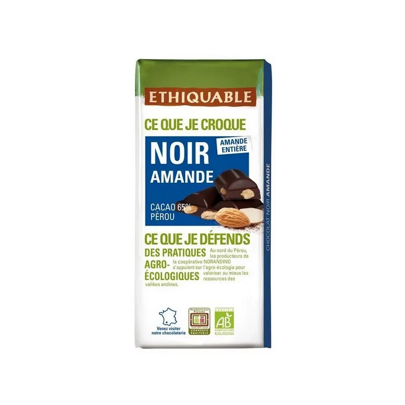 PROMO - Chocolat Noir Café Amande bio & équitable
