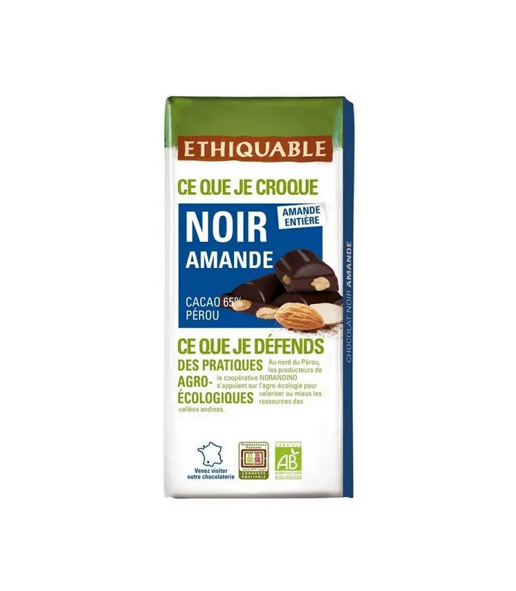 PROMO - Chocolat Noir Café Amande bio & équitable