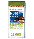 Chocolat noir amande entière équitable & bio