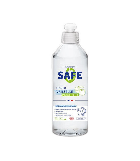 Liquide vaisselle Pomme verte 50 cl - SAFE