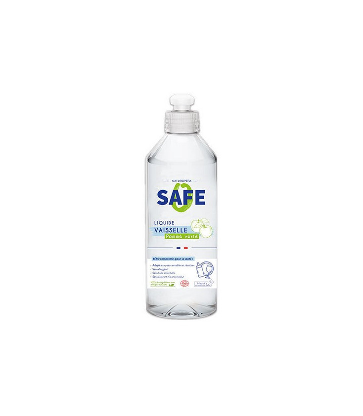 Liquide vaisselle Pomme verte 50 cl - SAFE