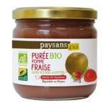Purée Pomme Fraise  bio et équitable