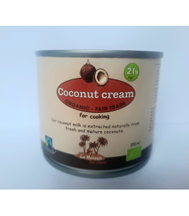 DATE DÉPASSÉE - Crème de Coco bio 21% - 200 mL