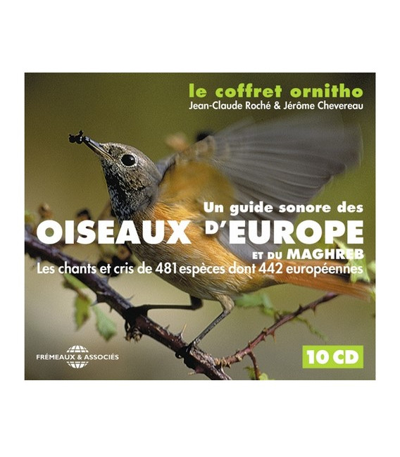 Le Coffret Ornitho - Un Guide Sonore Des Oiseaux D'europe Et Du Maghreb (10cd Audio)