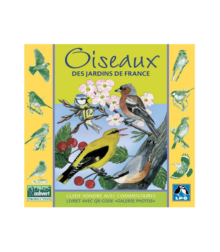 Oiseaux des Jardins de France