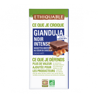 Chocolat Noir Sésame Caramélisé bio & équitable
