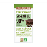 Chocolat Noir Gianduja Éclats de Noisettes bio & équitable
