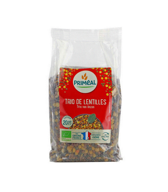 DATE DÉPASSÉE - Trio de lentilles bio