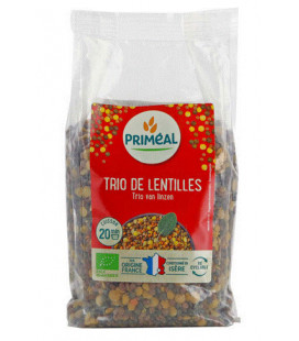 Trio de lentilles bio