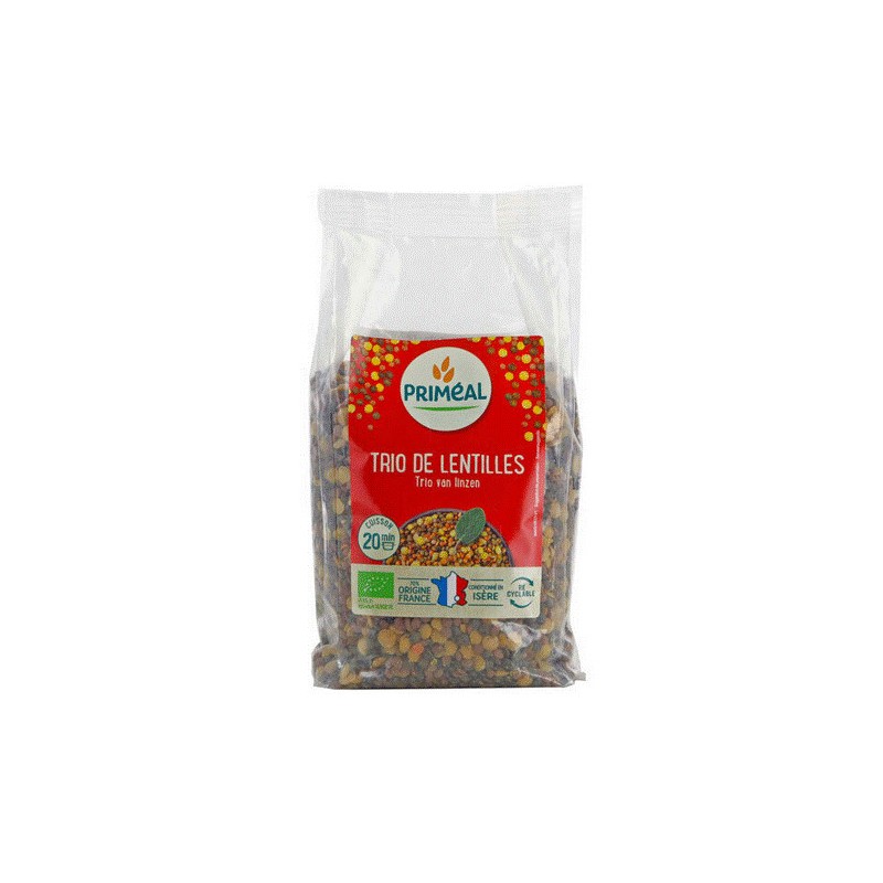 DATE DÉPASSÉE - Trio de lentilles bio