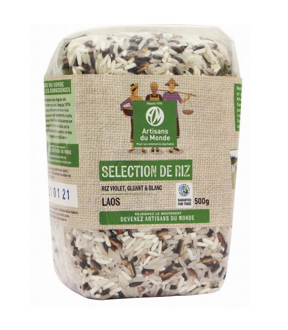 Riz du Laos, sélection équitable