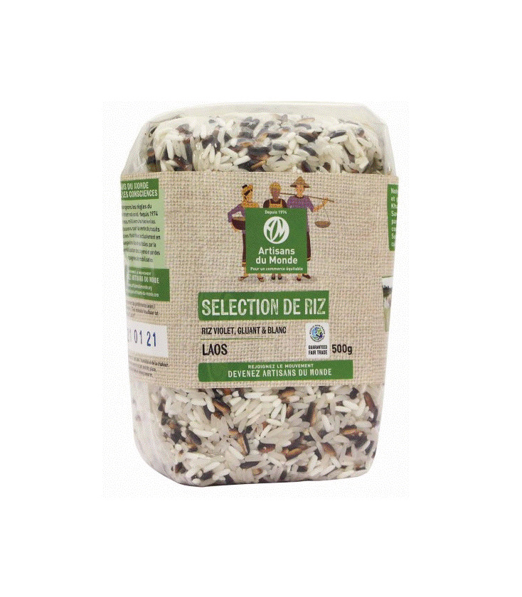Riz du Laos, sélection équitable