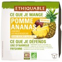 DATE PROCHE - Compote Pomme Ananas sans sucre ajoutés bio et équitable