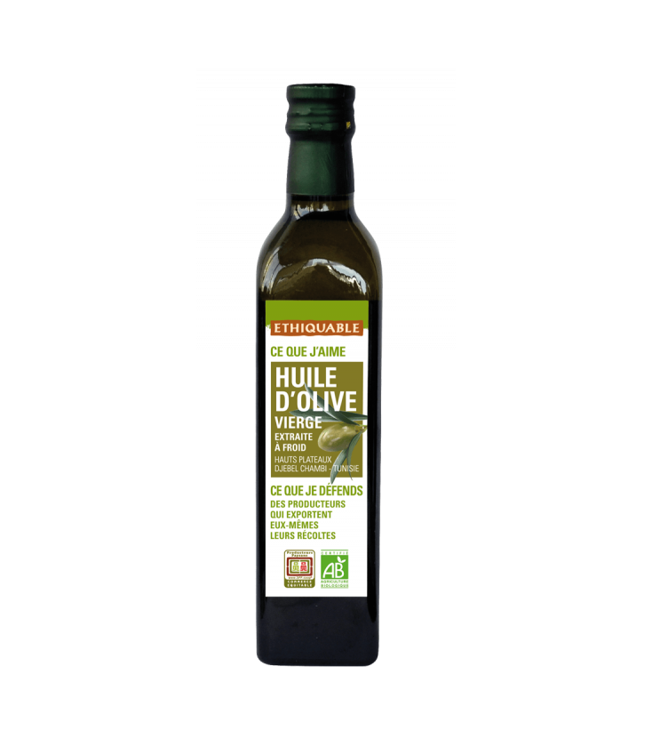 PROMO - Huile d'Olive Vierge de Tunisie bio & équitable