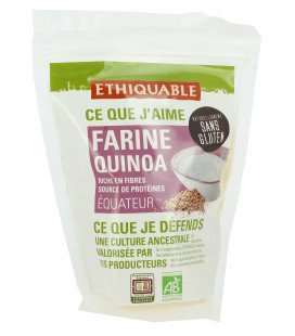 Farine de quinoa bio & équitable - natrellement sans gluten, bio & équitable