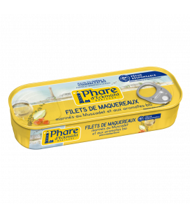PROMO - Filets de maquereaux marinés au Muscadet et aux aromates bio