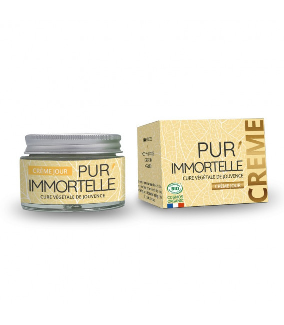 La Crème de Jour Pur’Immortelle Bio