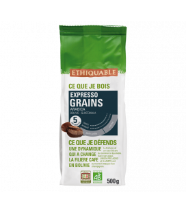 Café Bolivie guatemala Expresso Grains bio & équitable - 500 g