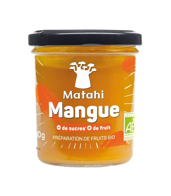 Préparation aux fruits à la mangue bio