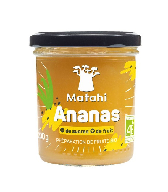 Préparation aux fruits Bio à l'ananas