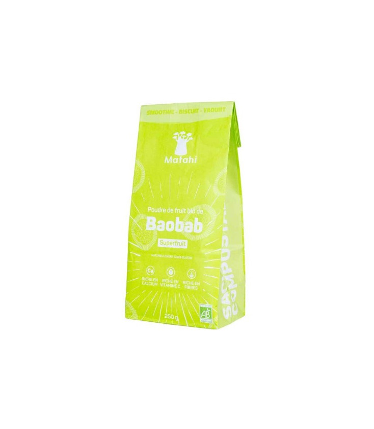 Poudre de baobab bio MATAHI