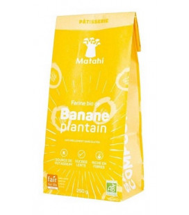 Farine de banane plantain bio