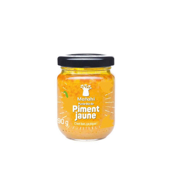 Purée de Piment Jaune Bio