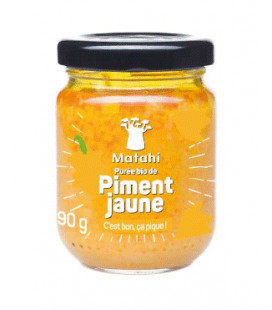 Purée de Piment Jaune Bio