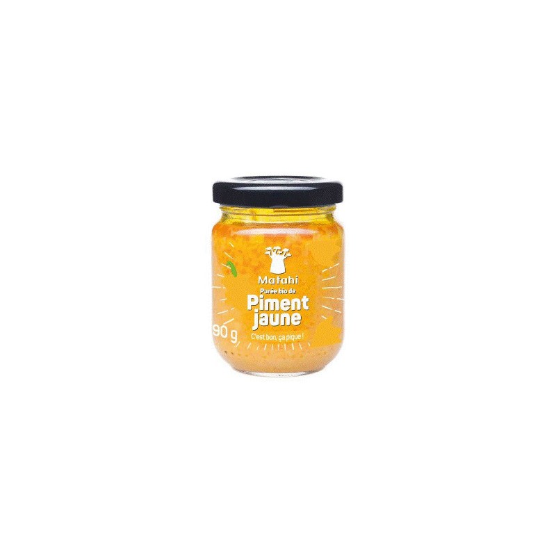 Purée de Piment Jaune Bio