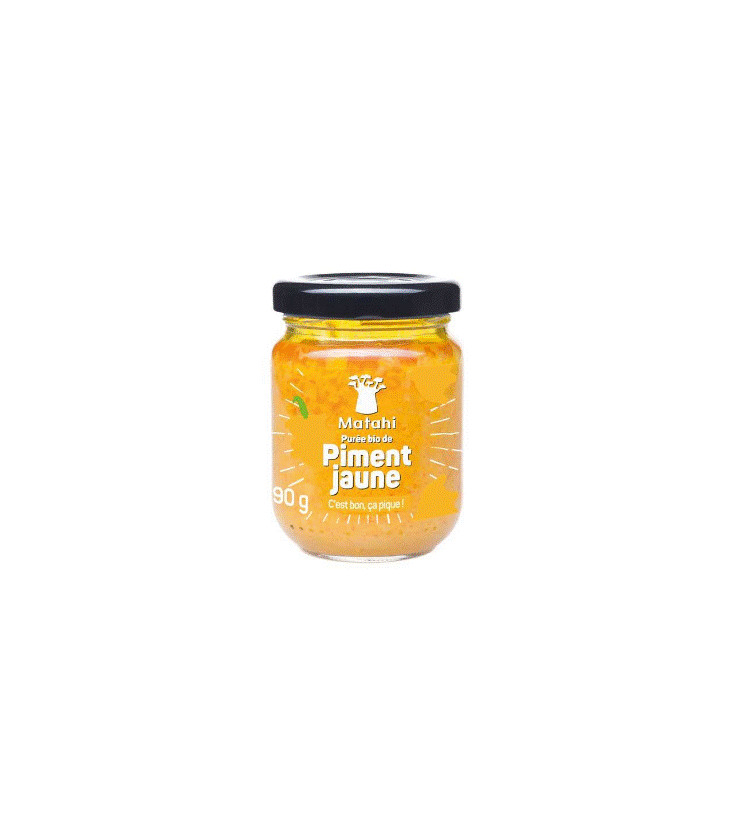 Purée de Piment Jaune Bio