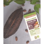 Cacao cru non torréfié 82% de cacao bio & équitable