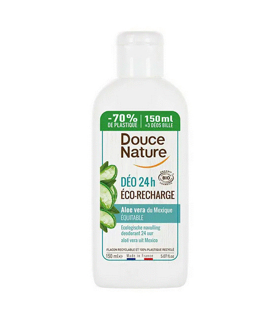 Eco recharge déodorant Aloe vera bio et équitable