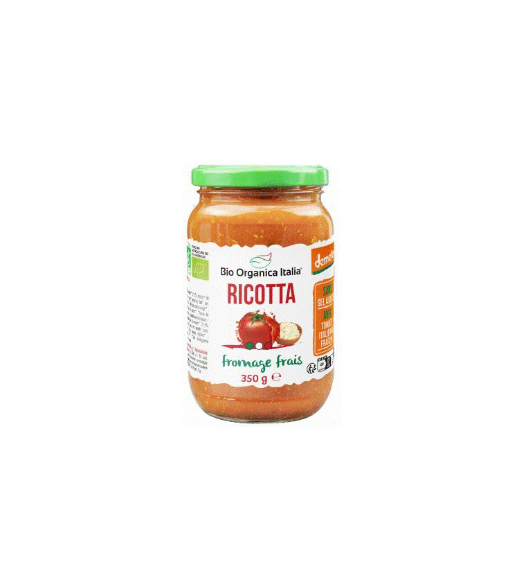 Sauce Tomate Ricotta Demeter Bio