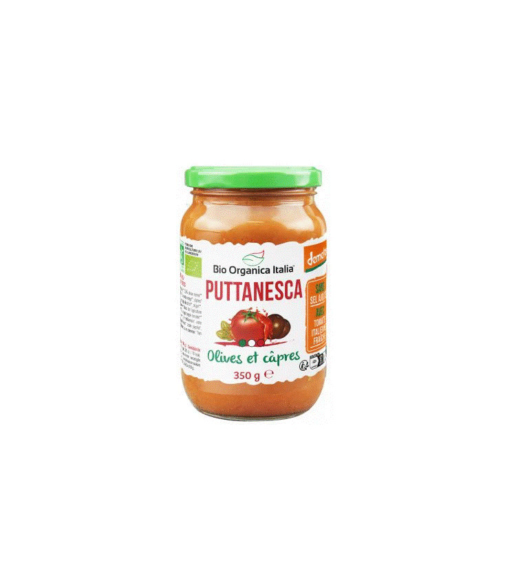 Sauce Tomate Puttanesca Demeter Bio