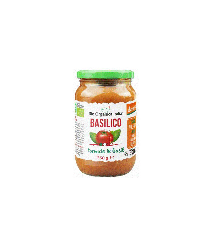 Sauce Tomate Basilic Demeter Bio