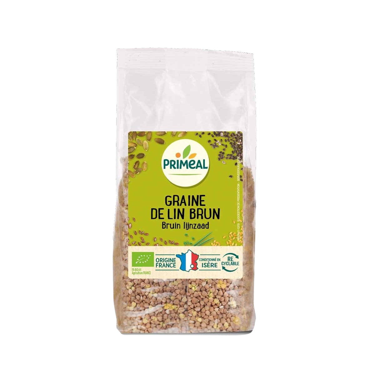 Graines de lin brun bio - 250 g