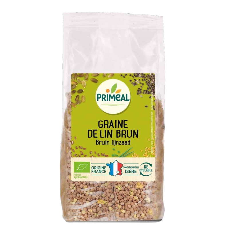 Graines de lin brun bio